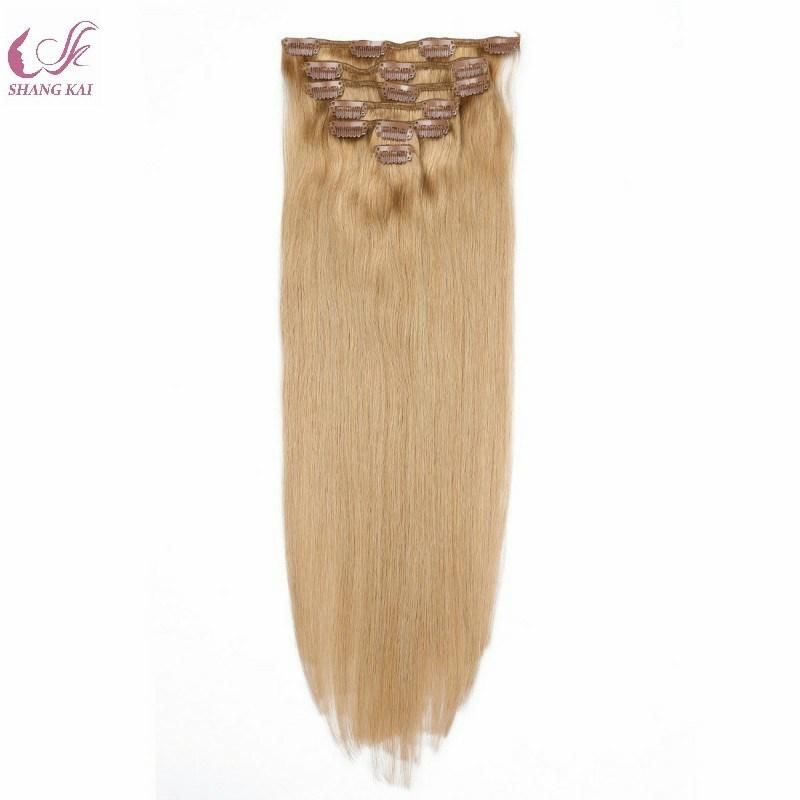 Beauty Brazilian Human Hair Extension Clip Hair Extension Brazilian Virgin Human Hair