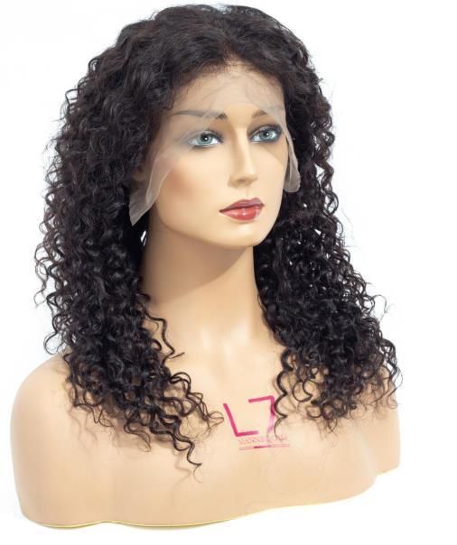 Natural Water Wave Raw Brazilian Hair Bob Wig