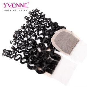 Brazilian Curly Human Hair Silk Base Closure