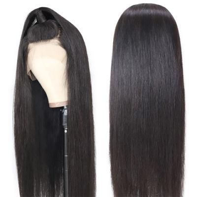 13X4 Lace Front Wigs Human Hair Brazilian Remy Virgin Hair Straight Hair Lace Wigs with Baby Hair 18&quot;