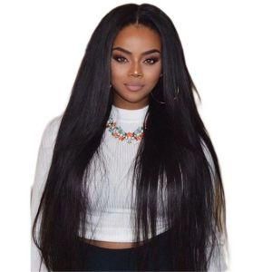 Yaki Straight Lace Wigs 4.5&quot; Super Deep C Side Part Lace Front Wigs