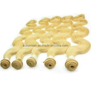 100% Raw Human Hair Weave Body Wave Virgin Remy Blonde European Hair