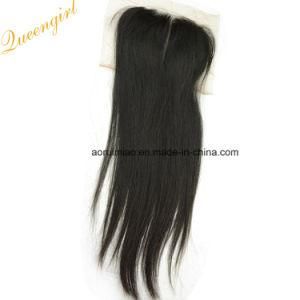 Black Human Hair Accessories Natural Remy Virgin Cambodian Straight Hair Lace Closure