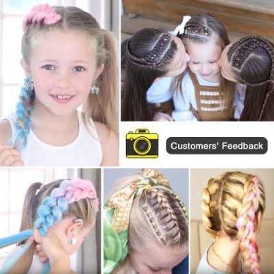 Kbeth Jumbo Braid Hair Extensions for Girls Braiding Hair 24 Inch Custom Accept Ombre Multiple Tone Colored Synthetic Hair for Women Hot Sale