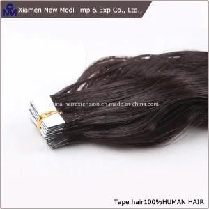 Wholesale 18&quot; Natural Black Tape in Human Hair Extensions