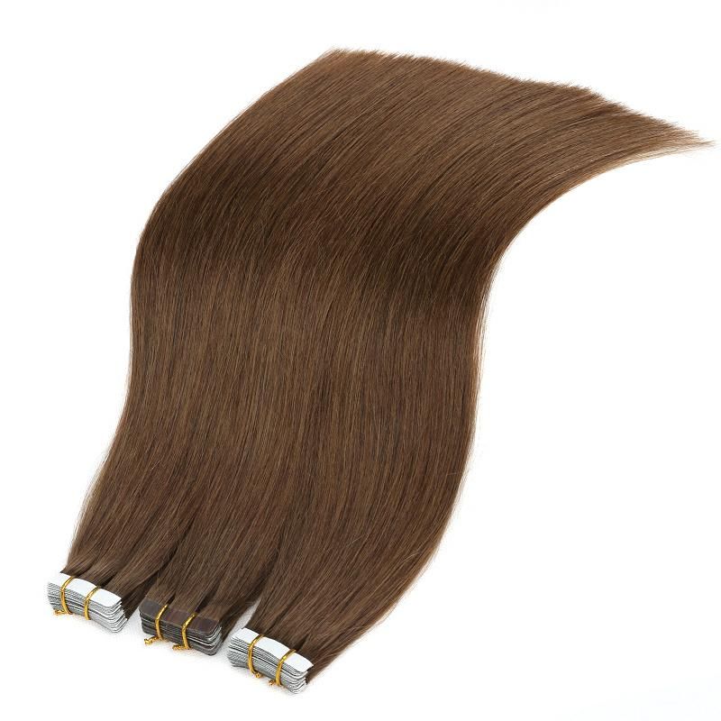 Straight 20PCS Invisable Tape Hair, 16