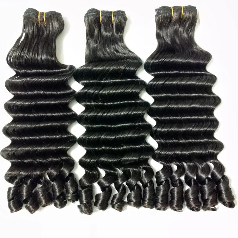 Fumi Hair Extension Natural Color Weave 100% Human Virgin Hair