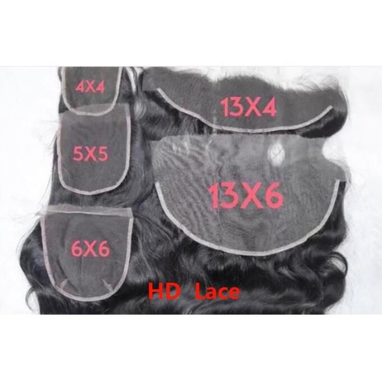 Kbeth Human Hair Closures 14~20inch Body Wave 5X5 6X6 Pre Plucked Vendors Swiss HD Lace Frontal Pink Blue Color 13*4 Ear to Ear Closure China Factory Wholesale