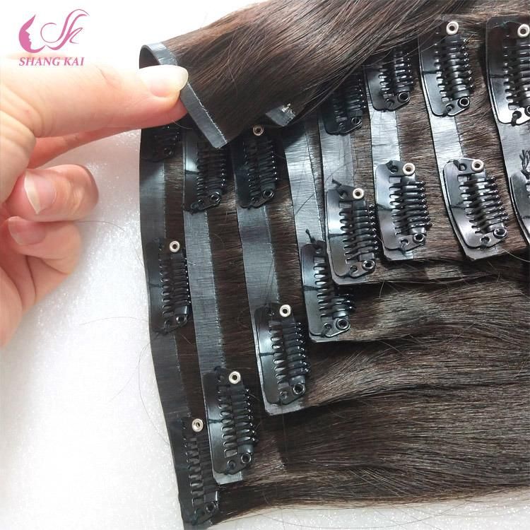 100% Remy Hair Silk Seam Clip in Hair Extensions