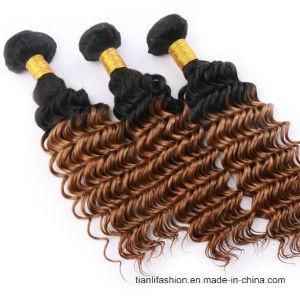 Brazilian Virgin Ombre Curly Deep Wave Hair