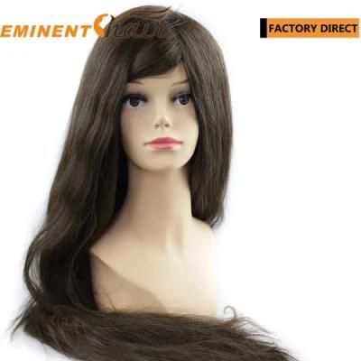 Factory Wholesale Human Brazilian Front Lace Wig Muses Wave Silk Top Curly Women Remy Hair Wig