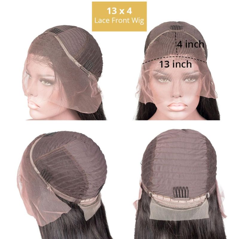 13X4 Body Wave Lace Front Wig Transparent HD Lace Frontal Wig Full Brazilian Hair Wigs for Women Human Hair Wig Natural Hair