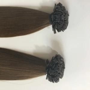 6# Pre Bonded Keratin Nail Tip Brazilian Virgin Remy Human Hair Extensions