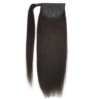 Top Quality Virgin Cuticle Aligned Human Hair Ponytail