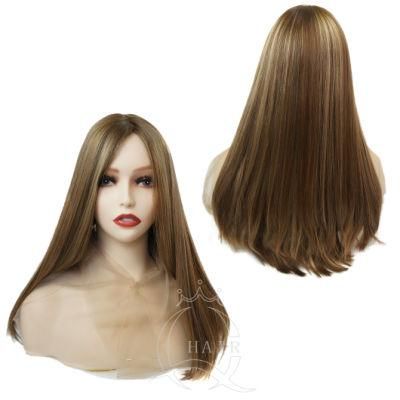 Multiple Balayege Color China Natural Virgin Hair Unprocess Brazilian European Hair Silk Top Wigs Full Lace Wigs Lace Closure Lace Frontal Wigs