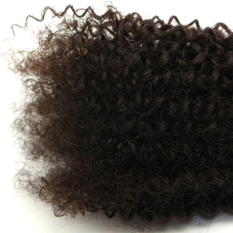 Kinky Curly Brazilian Human Hair Extension