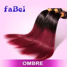 Cheap Ombre Body Wave Hair Weaving Top Quality Brazilian Virgin Human Hair Double Machine Hair Weft