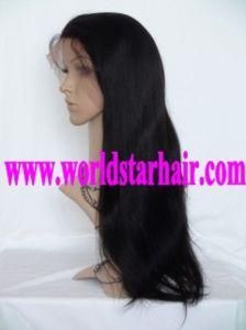 Natural Indian Remy Human Hair Full Lace Wig