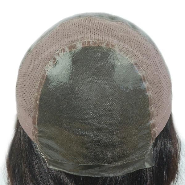 Transparent Skin Stretch Lace Hair 100% Human Hair Replacement for Women