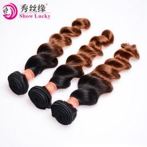 New Arrival Ombre 1b/30 Two Tone Colored Loose Wave Remy Malaysian Human Hair Bundle Malaysia
