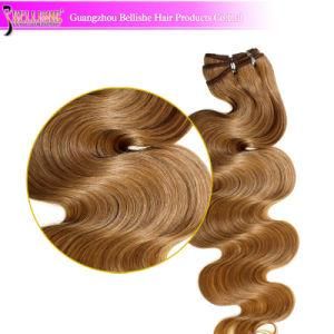 Blond Body Wave Brazilian Human Hair Weaving 100g/PC
