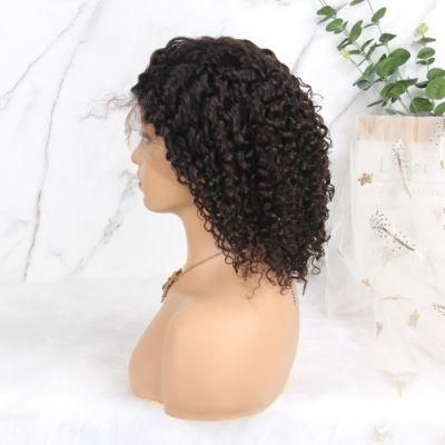 Short Curly Wave Wig Pixie Cut Brazilian Machine Made 100% Remy Human Hair Wigs for Women