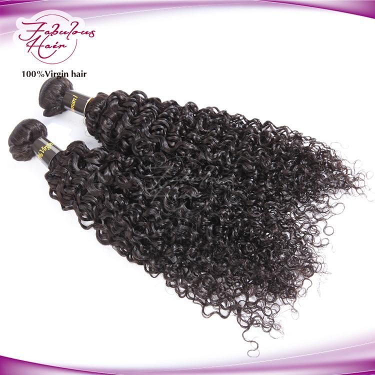 9A Tight Curly Unprocessed Indian Virgin Human Hair