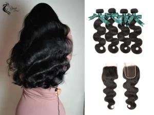 10A Malaysian Body Wave 100% Pure Hair Extension Natural Black Wholesale for Africans