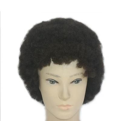 Comfortable Easy Fit Full Skin Base Afro Wigs Hair Replacment