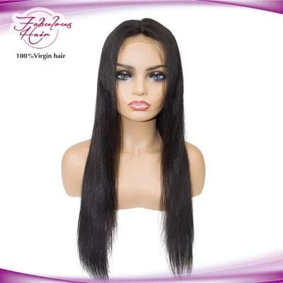 100% Human Straight Hair Extension Lace Front Human Hair Wigs
