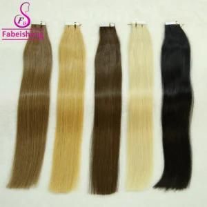 Double Drawn Brazilian Human Hair Tape Hair Extensions