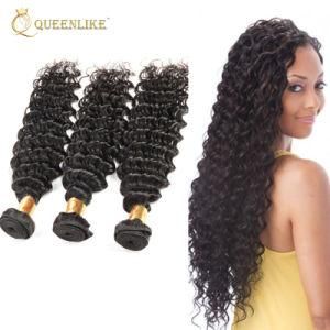 12-38 Inch Natural Color Deep Wave Brazilian Human Virgin Hair