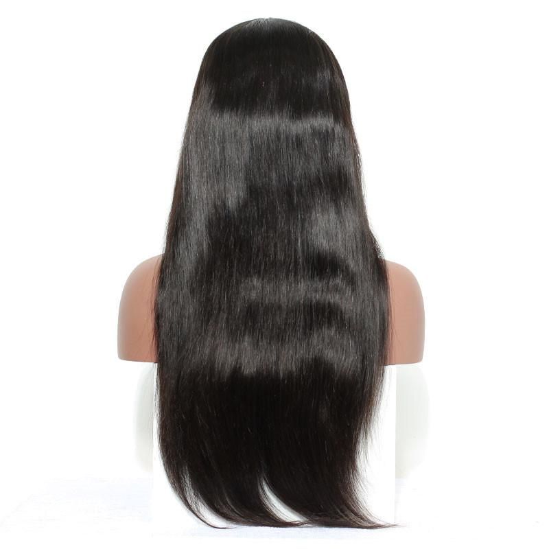 Cheap 7A Brazilian Virgin Human Hair Wigs 150% Density Best Straight Full Lace Wigs for Black Women