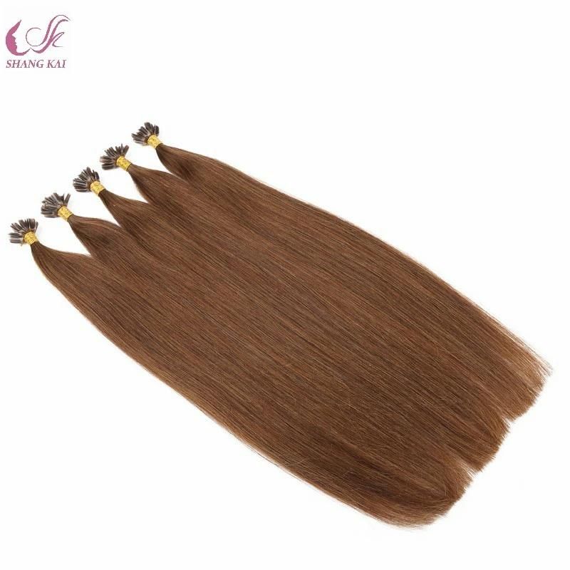 Factory Manufacturer Price Soft Silky Remy Keratin Bonded U Tip Hair