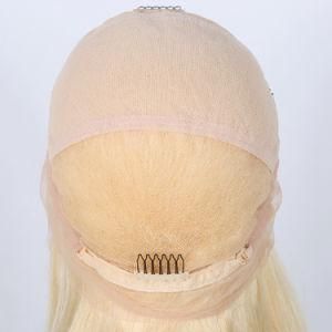 Brazilian Virgin Blonde 613 150 Density 30 Inch Long Human Hair Full Lace Wig with Baby Hair