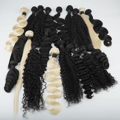 Uprocessed Hair Weave Black Curly Bundle, Wholesael Human Hair Extension.