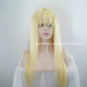 613 Blond Remy Virgin European Human Hair Full Lace Front Wigs