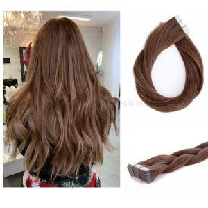 #30 Superior Quality Malaysian Remy Virgin Natural Hair Extension Tape Hair Extension