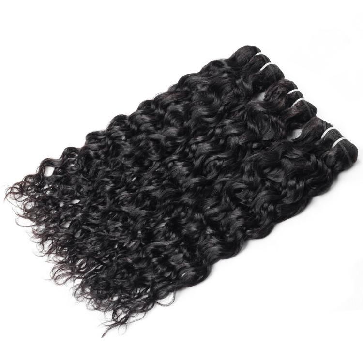 Wholesale Human Hair Bundles Water Wavy Brazilian Hair Weaves