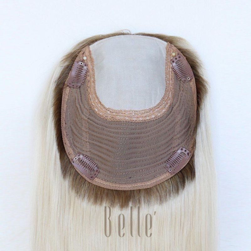 Belle Virgin Hair 100% Top Quality Human Silk Topper