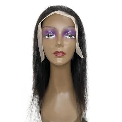 Straight Brazilian Human Hair 13*4 Lace Front Wig for Black Women