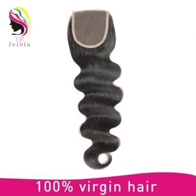 Wholesale 8A Virgin Brazilian Human Hair Wavy 4*4 Lace Closure