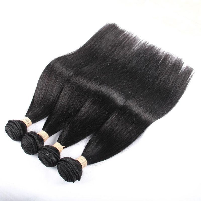 Human Hair Weave Bundles Straight 8-40inch 100% Human Hair Weave Bundles Natural Color Remy Hair Extensions