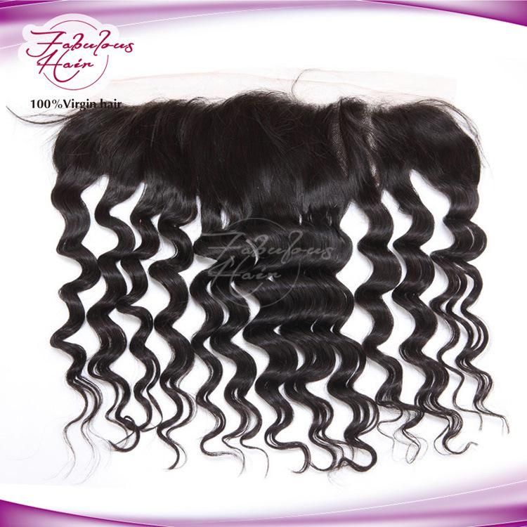 13*4 Loose Curly Brazilian Virgin Human Hair Wholesale Hair