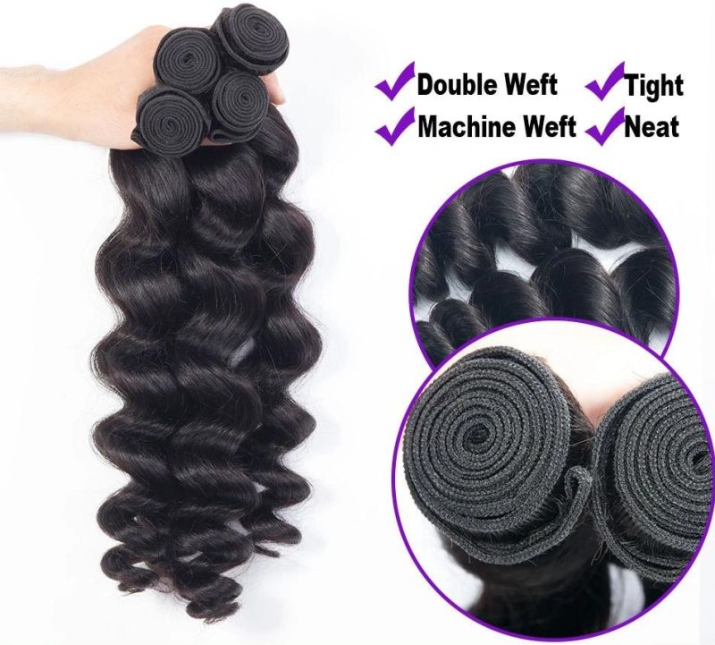 100% Virgin Remy Human Hair Weaving (AV-HE001)