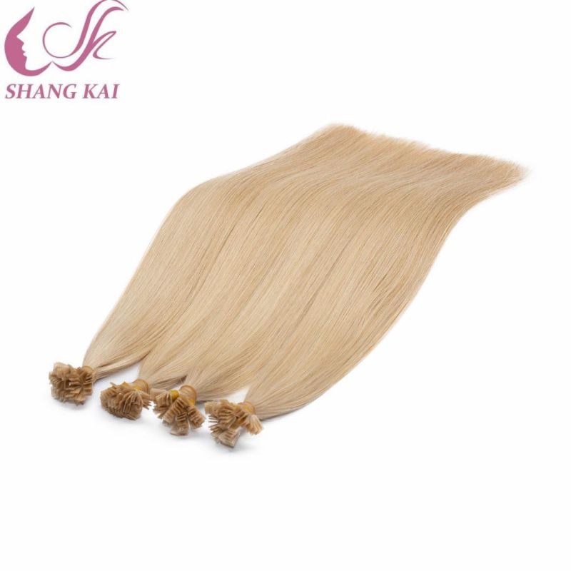 No Shedding Russian Virgin Remy Flat Tip Hair Extension