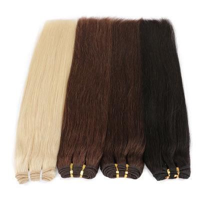 New Product 9A Grade 100% Virgin Human Remy Hair Extensions Double Drawn