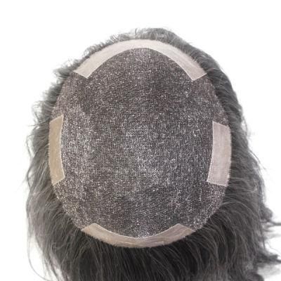 Lw1548: Fine Welded Mono Base Synthetic Toupee