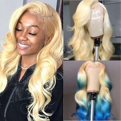 613 Lace Front Wigs Human Hair Blonde Wig Body Wave Pre-Plucked Hairline with Baby Hair 150% Density 22 Inches