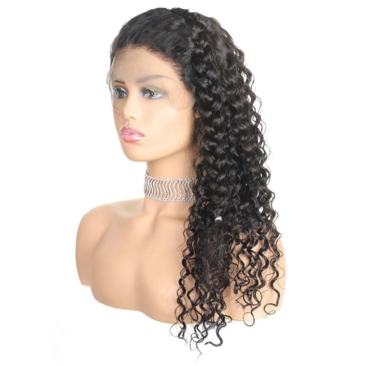 Wholesale 4X4 Deep Wavy Lace Frontal Human Hair Wigs